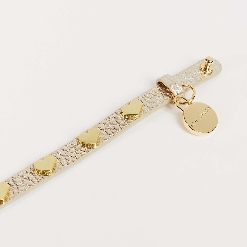 ๐ค Ted Baker, Heeva Heart Detail Leather Bracelet - Picture 13 of 13